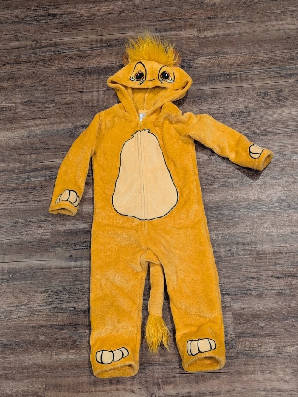 Disney's Simba 3t Hooded Costume